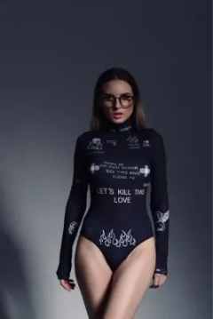 Трендовый боди с принтами фото 1142677865