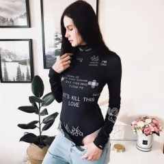 Трендовый боди с принтами фото 611925645