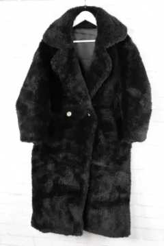 Шуба Тедди на подкладке, мех искусственный 0911